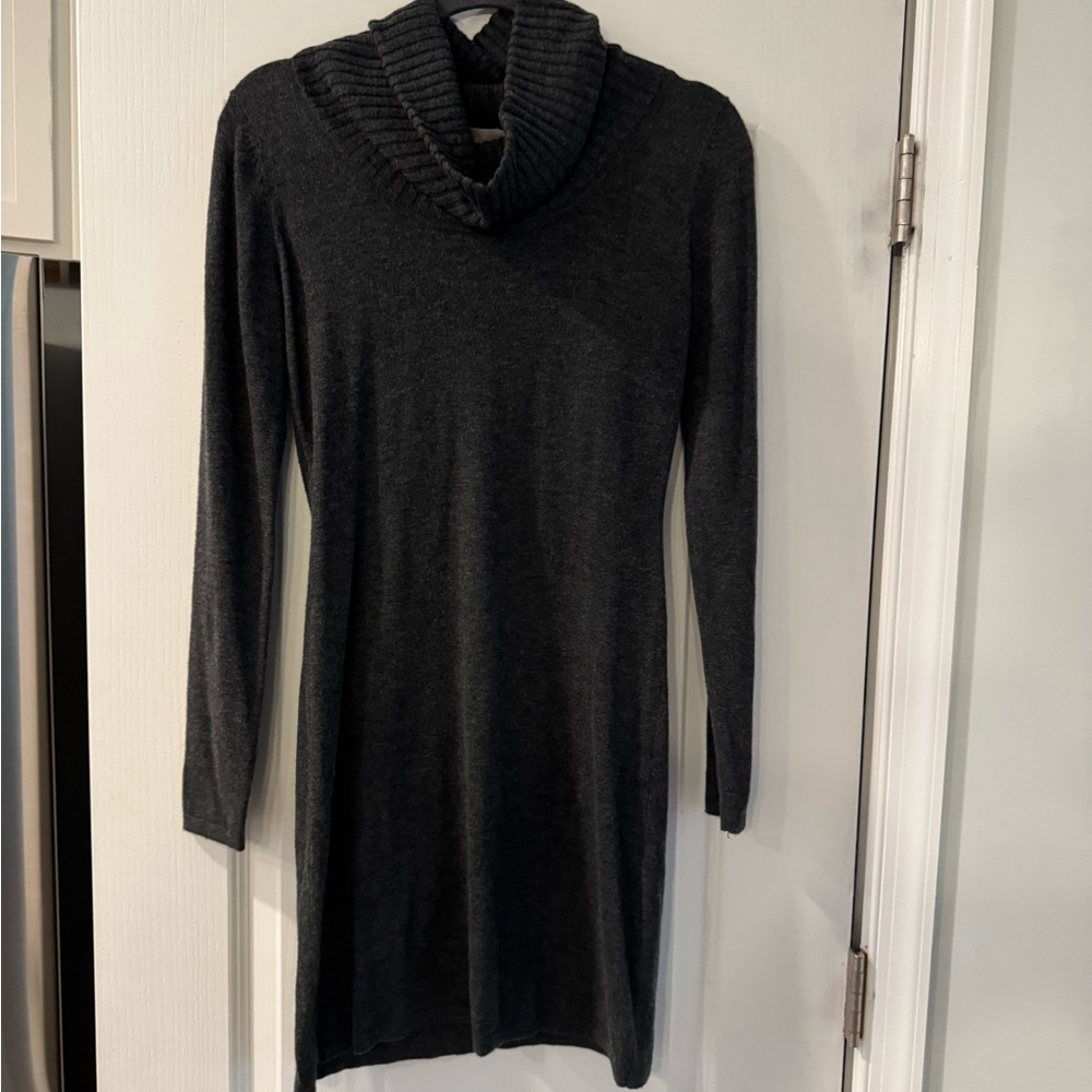 Athleta Heather Gray Knit Sweater